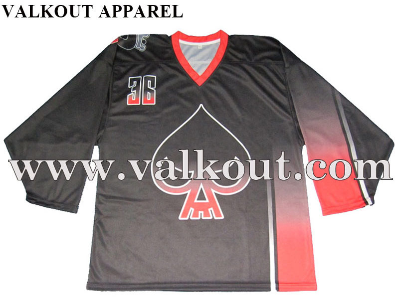 Full Dye Sublimated Hockey Jerseys | Valkout Apparel Co. ,Ltd - Custom ...