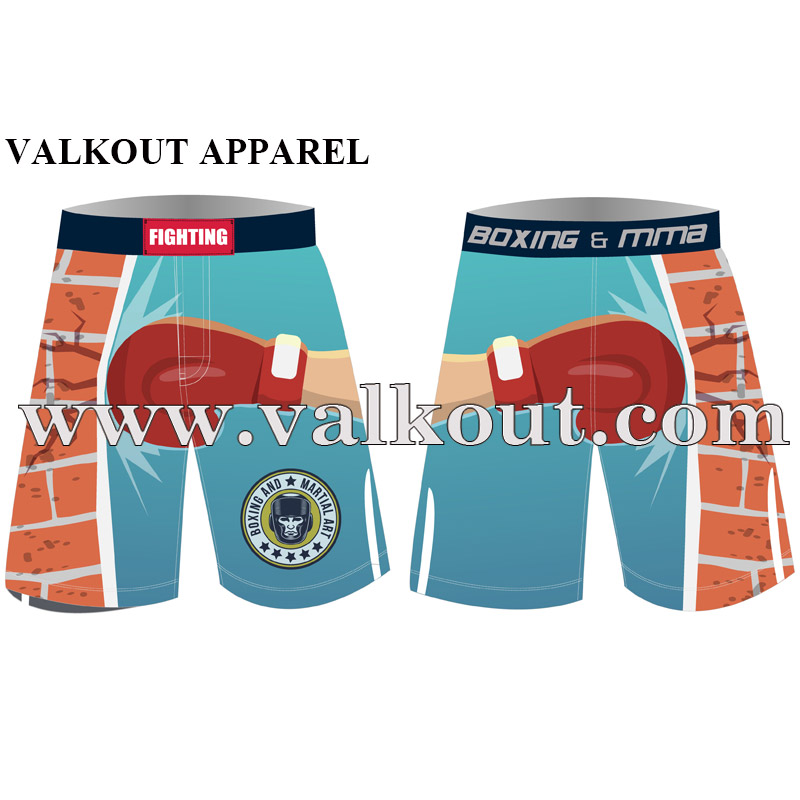 Bespoke Sublimation MMA Shorts Customized Boxing Shorts | Valkout ...