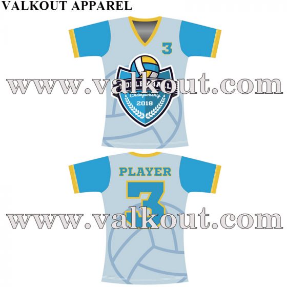 Custom Sublimated Volleyball Uniforms | Valkout Apparel Co. ,Ltd ...